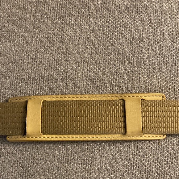 Authentic Coach Leather & Woven Adjustable Shoulder Strap with Coach Key Chain. - Picture 4 of 5